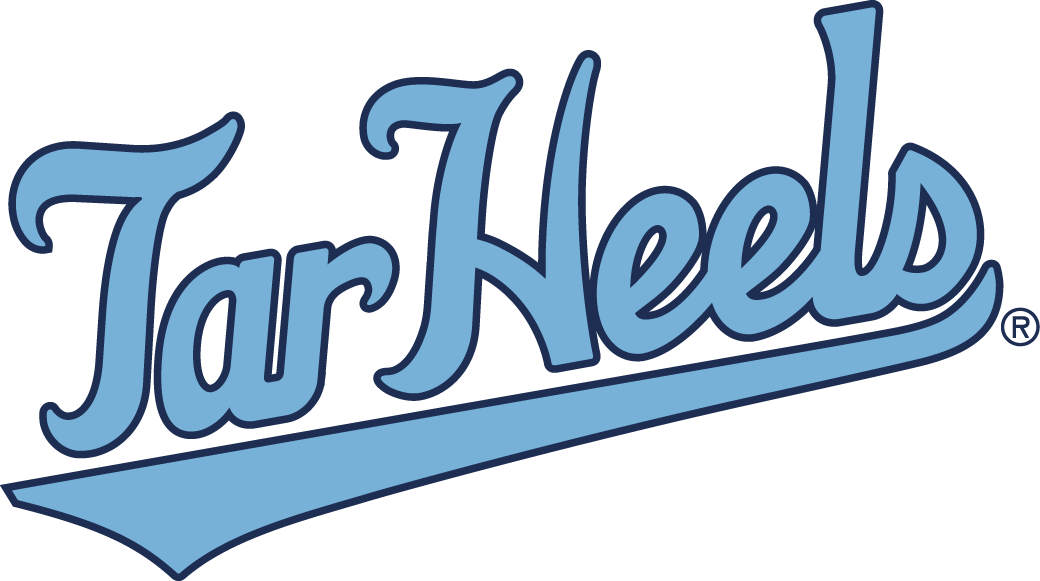 North Carolina Tar Heels 2015-Pres Wordmark Logo t shirts iron on transfers v9